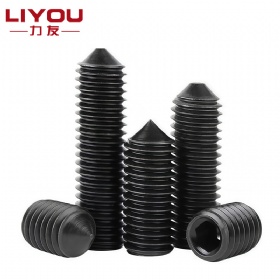 Hex Socket Set Screw with Cone Point